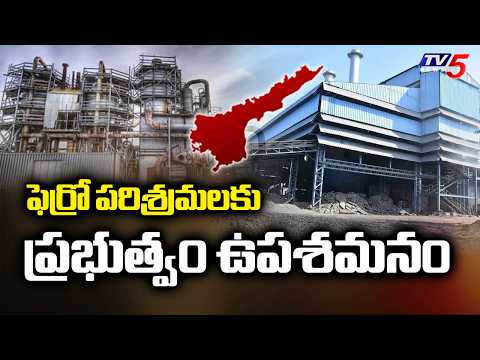 ఫెర్రో అల్లోయ్స్ పరిశ్రమలకు శుభవార్త.. | Good News to Ap Ferro Alloy Companies | TV5 News - TV5NEWS