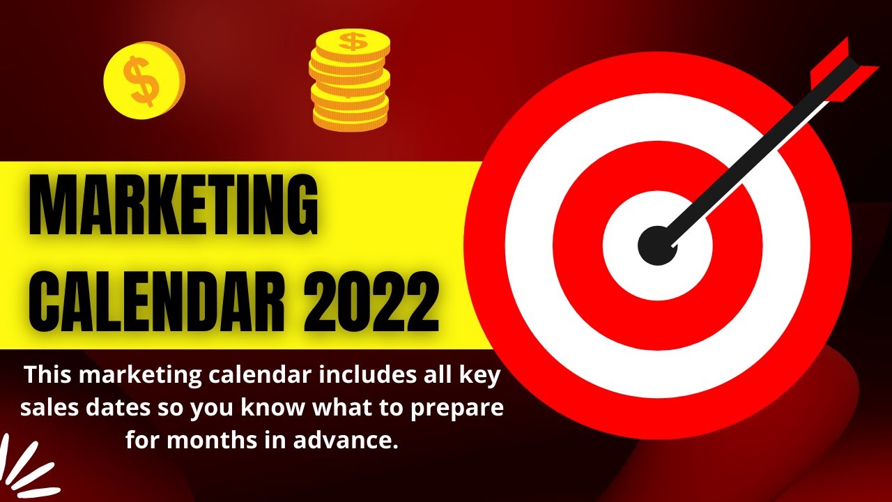 ❤️‍🔥Marketing Calendar 2022 || If you run a business you know how important it is to plan promotions