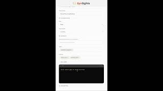 SynSights Metric Builder: Customizing AI to Think Like Your Business