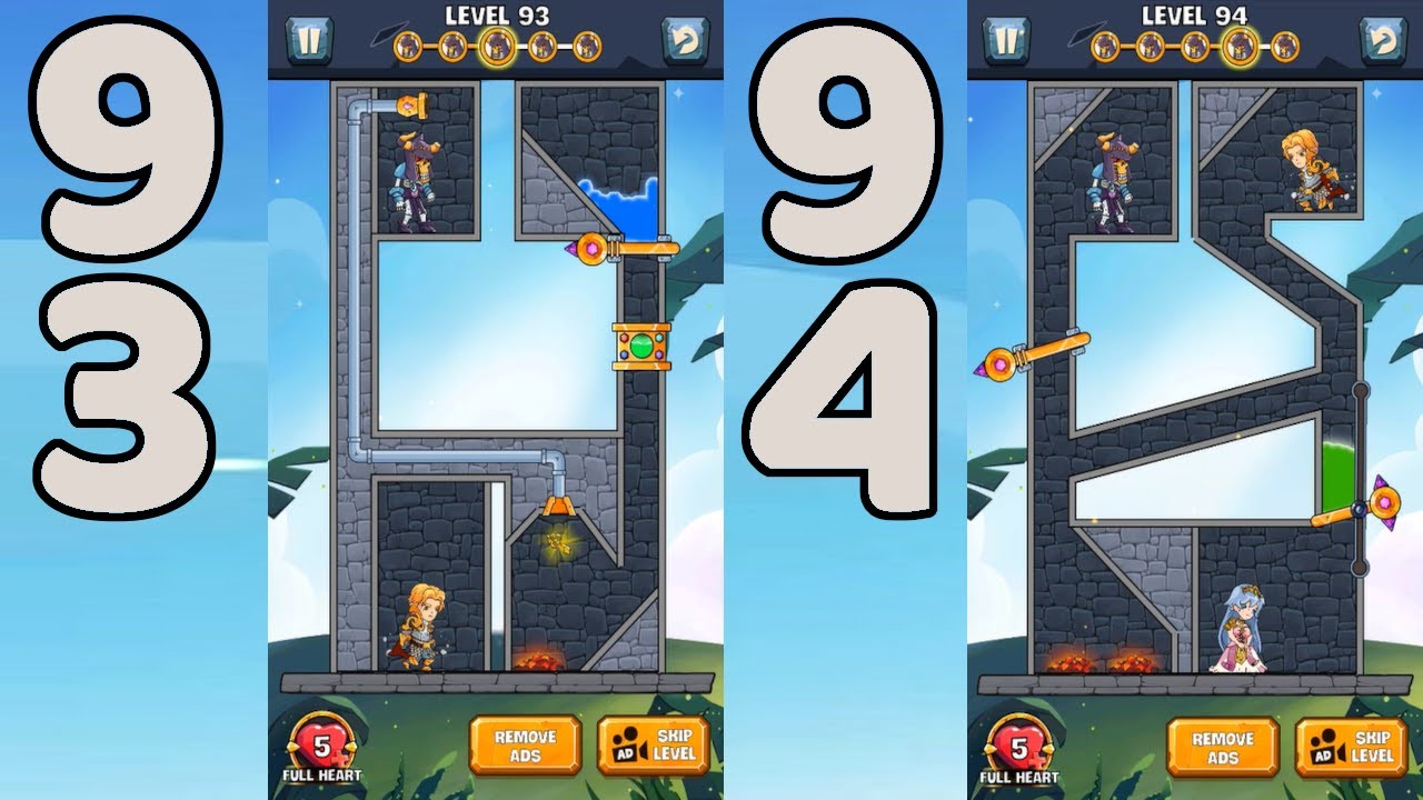 How to Loot 2 - Hero Rescue & Pin Pull Level 93 & 94