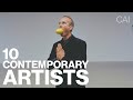 Le top 10 des artistes contemporains en 2022