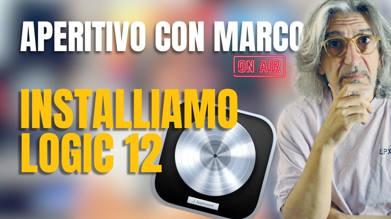 Aperitivo con Marco 01/02/2026 | INSTALLIAMO LOGIC 12!