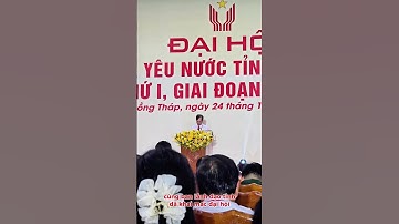 🇻🇳 ĐẠI HỘI THI ĐUA YÊU NƯỚC TỈNH ĐỒNG THÁP LẦN THỨ I, GIAI ĐOẠN 2025–2030