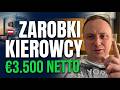 Pracowałem jako KIEROWCA w Polsce Zarobki są Mniejsze