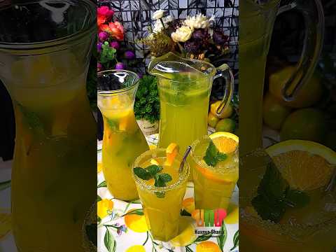 2dona apelsin va 1dona limondan 5 litrli limonad tayyorlaymiz #limonada