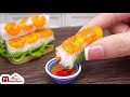 Yummy miniature vietnamese spring rolls recipe  asmr cooking mini food