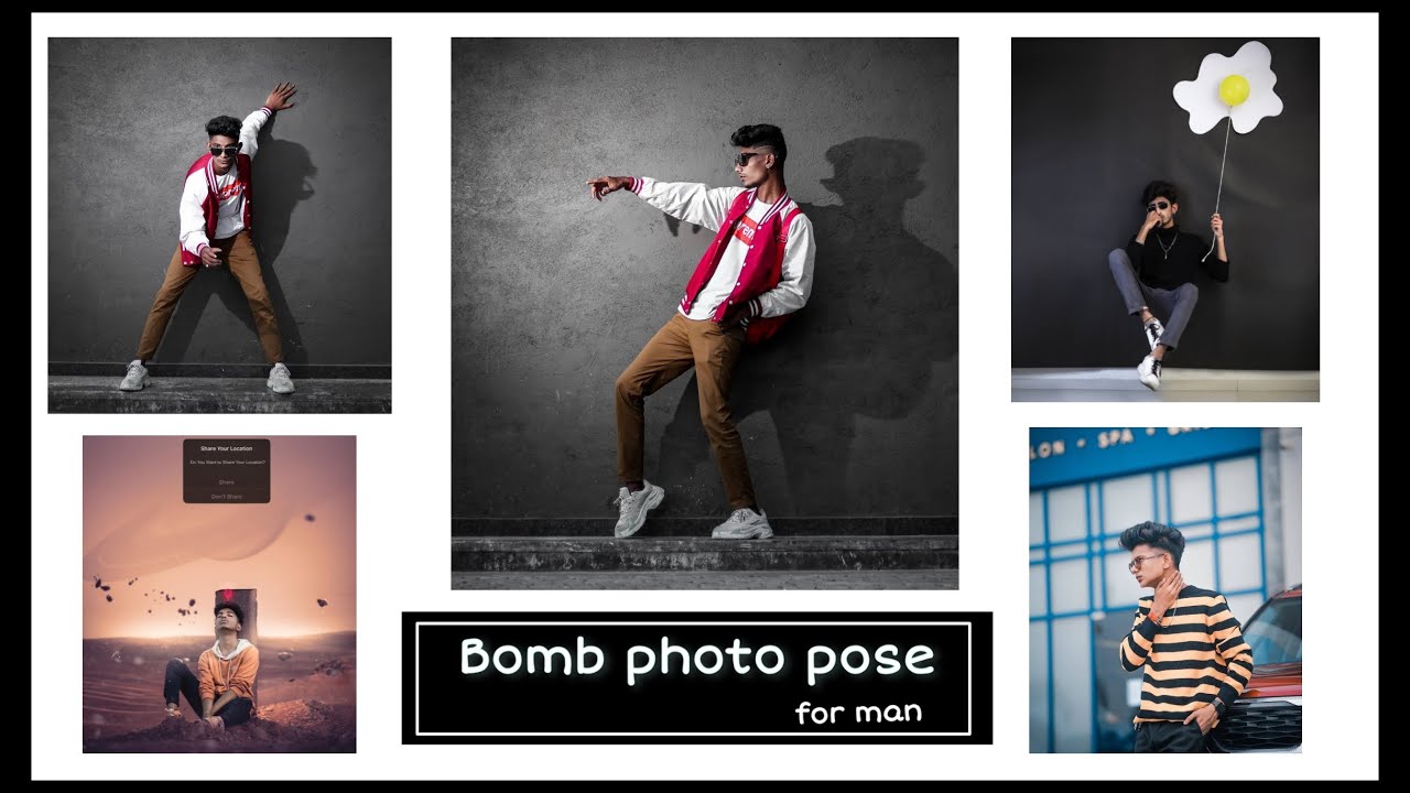 How to pose like model ll attitude man Photography poses ll 2020