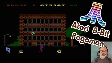 Atari 8-Bit Gameplay, Pogoman