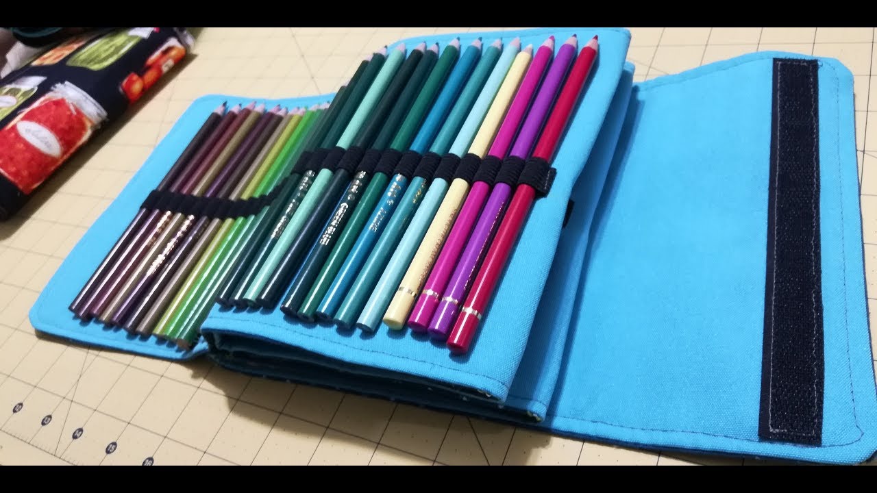 [Original de Norelizz]DIY Pencilcase for colored pencils. Estuche para colores. Parte 1