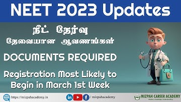 NEET UG 2023 Registration: Are You Prepared with These Documents? Documents Required for NEET 2023