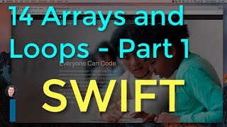 14 Arrays and Loops, Part 1 - Intro to App Development with Swift Profile