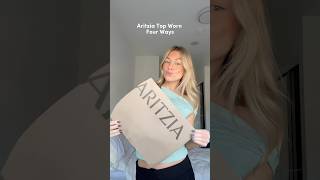 Aritzia contour top worn 4 ways