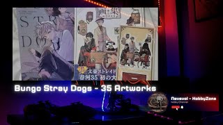 Artbook Review - Bungo Stray Dogs - 35 Art Collection Art Book Illustration - Harukawa Sango