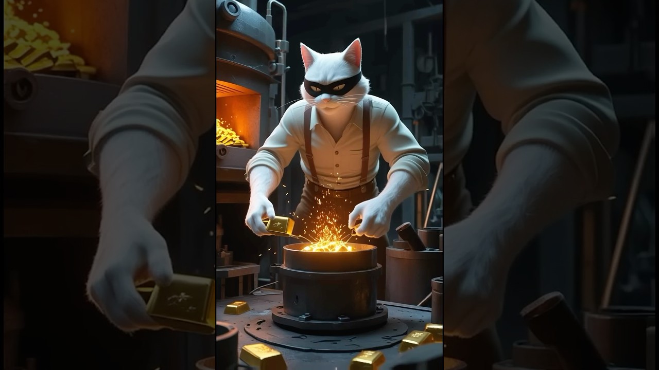 “Sky Clash: The Golden Strike” #shorts #aicat