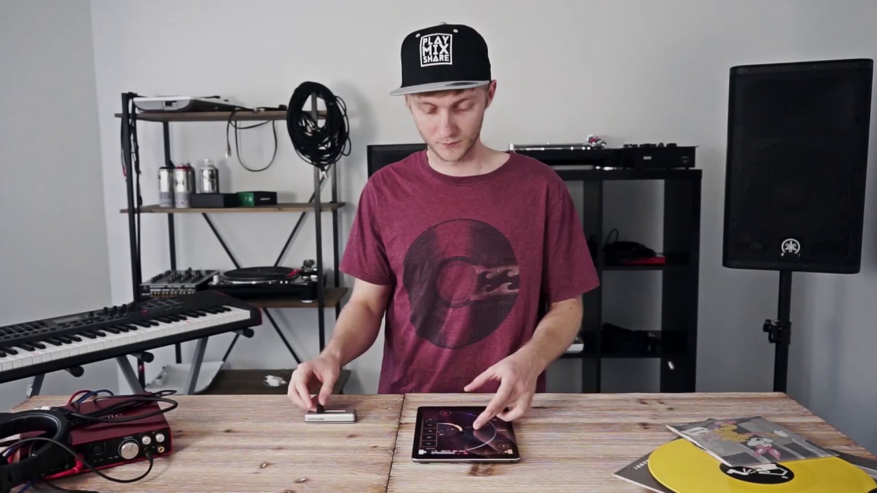 Mixfader - introducing scratching on touchscreen