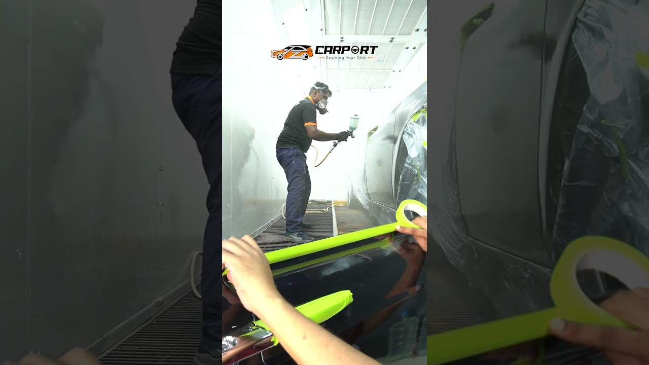 Rolls Royce Painting | Carport  