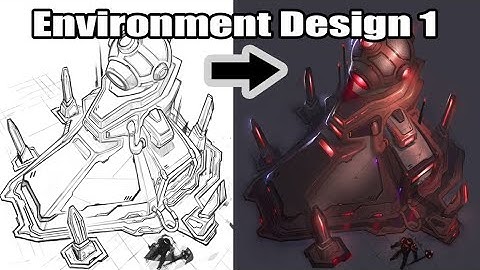 Concept Art For Games - RTS Environment Design Video Preview