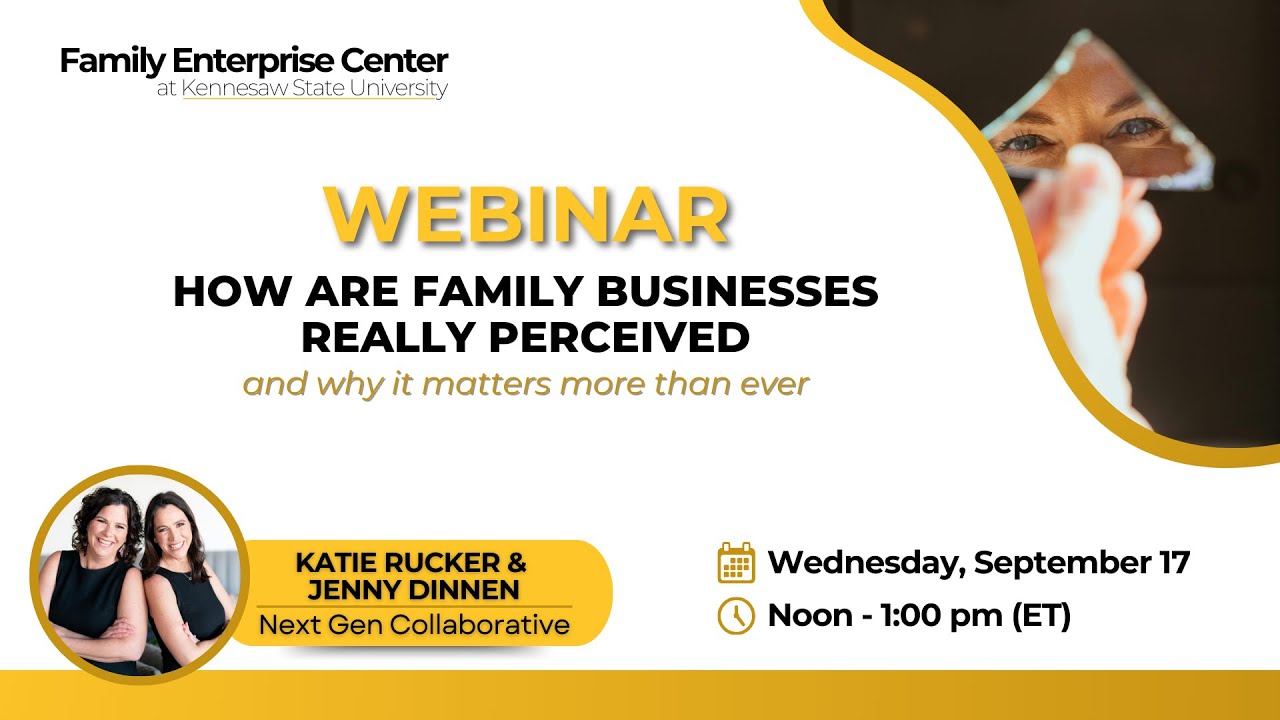 How Are Family Businesses Really Perceived?