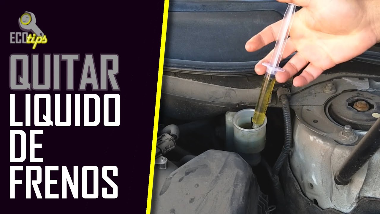 Cómo cambiar líquido de frenos (Exceso en el reservorio) YouTube Cómo cambiar líquido de frenos (Exceso en el reservorio) YouTube