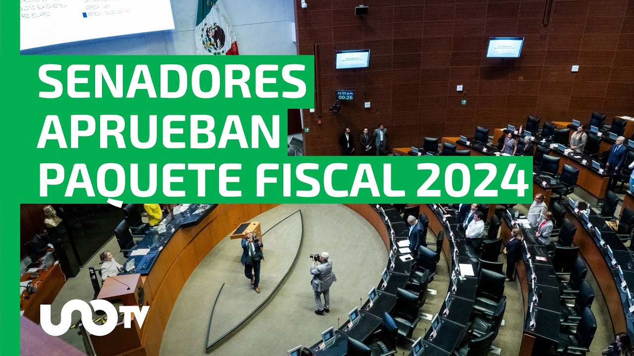 Senado aprueba con cambios la Ley Federal de Presupuesto - YouTube