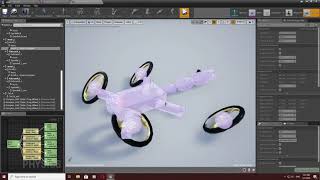 How to break a mesh in UE4 (physics asset)