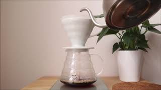Hario V60 Coffee Series: Part 1 - Affogato and Chocolate Chiffon Cake (with my BTS piano covers)
