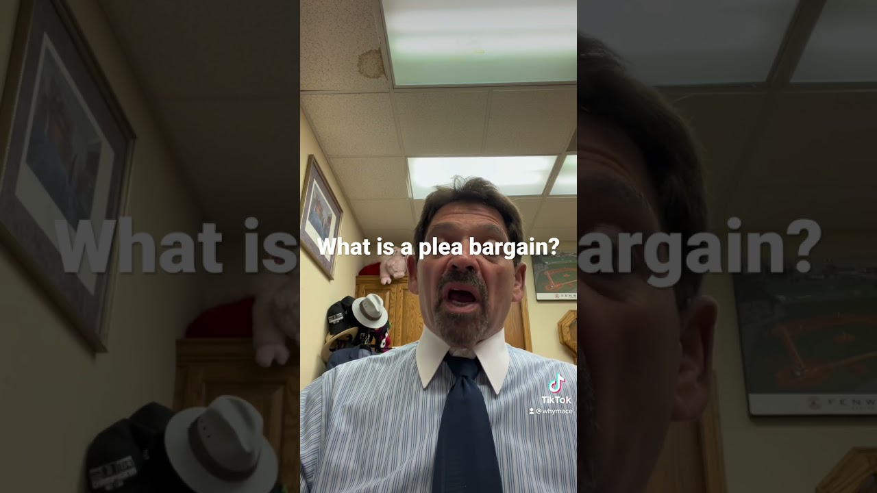 What is a plea bargain?