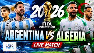 🔴Argentina vs Algeria LIVE: Lionel Messi Opening Match | FIFA World Cup Match ARG vs ALG LIVE | N18G screenshot 1