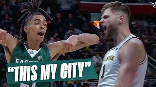 Emoni Bates & EMU Go At Hunter Dickinson & No. 22 Michigan | Full Game Highlights