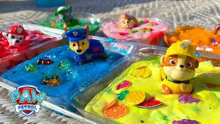 Paw Patrol Pups Stuck in Slime! Can You Help Us Decorate Them?