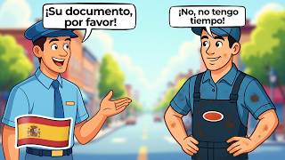 4 Easy Spanish Dialogues | Everyday Situations for Beginners (A1-A2)