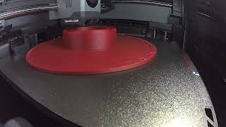 Printing a Bambu Lab Refillable Spool in Red | Part 1 Timelapse