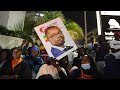 Supporters of ousted Prime Minister Ousman Sonko celebrate in Senegal