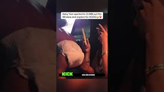 Baby Yam wanted to CLIMB out the Window and explore his HOOD😂❤️‍🩹 #influencercity