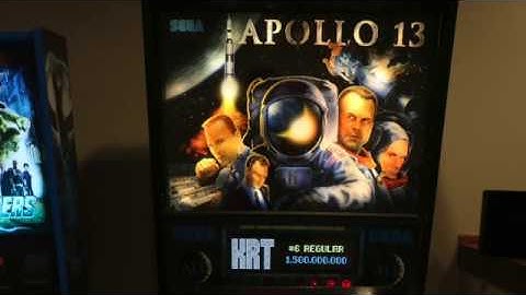 Apollo 13 Pinball gets LED OCD board