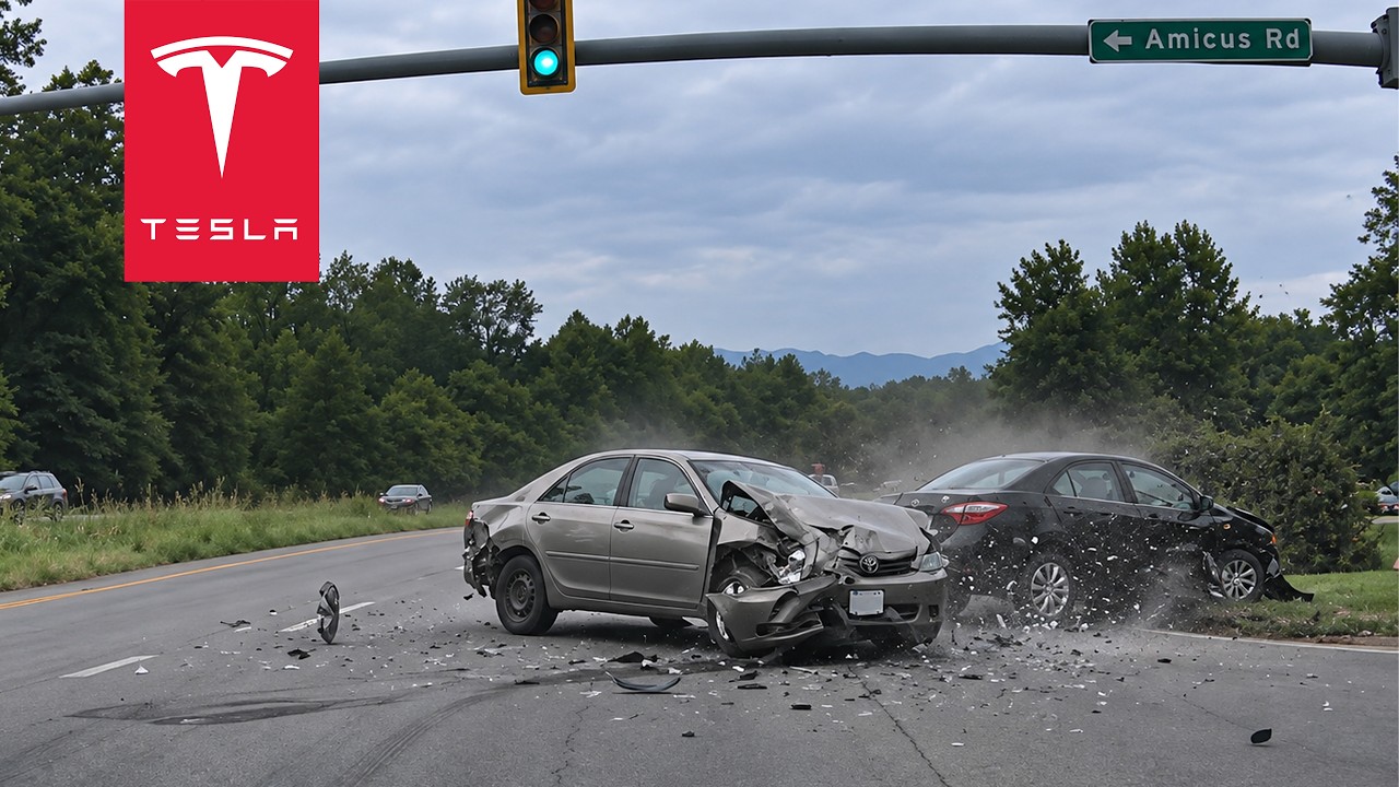 YOUNG DRIVER CAUSES BRUTAL T-BONE CRASH!