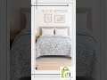 Premium Reversible Comforter | Soft, Lightweight & All-Season Quilt for Double | Blue Floral