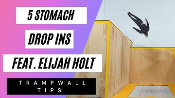 5 Trampwall Drop Ins to Stomach (Featuring The Incredible Holt)!