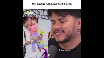 Thumbnail of Mc Kako fala sobre sua filha Isis #mckako #mundodofunk #saopaulo