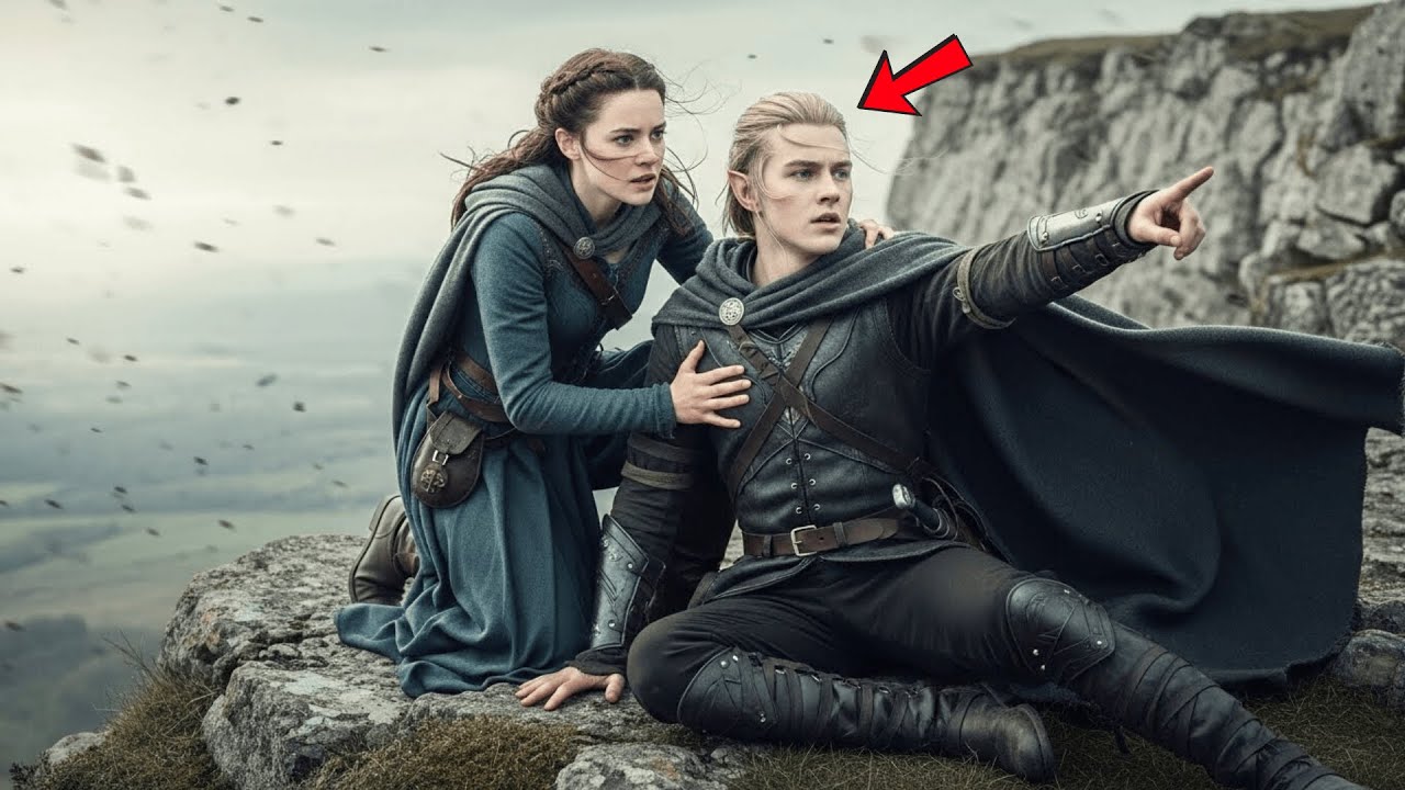 She Found the Elven Scout Collapsed on the Cliffs — Until He Pointed Inland