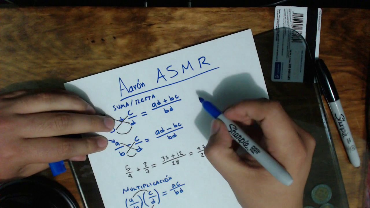 CLASE DE ARITMÉTICA. Matemáticas. ASMR en Español.