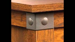 Sauder Graham Hill Tall TV Stand, for TVs up to 35″ Adjustable Coffee Table