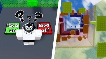 I MADE TOH BUT LAVA RISING! (Roblox Obby Creator)