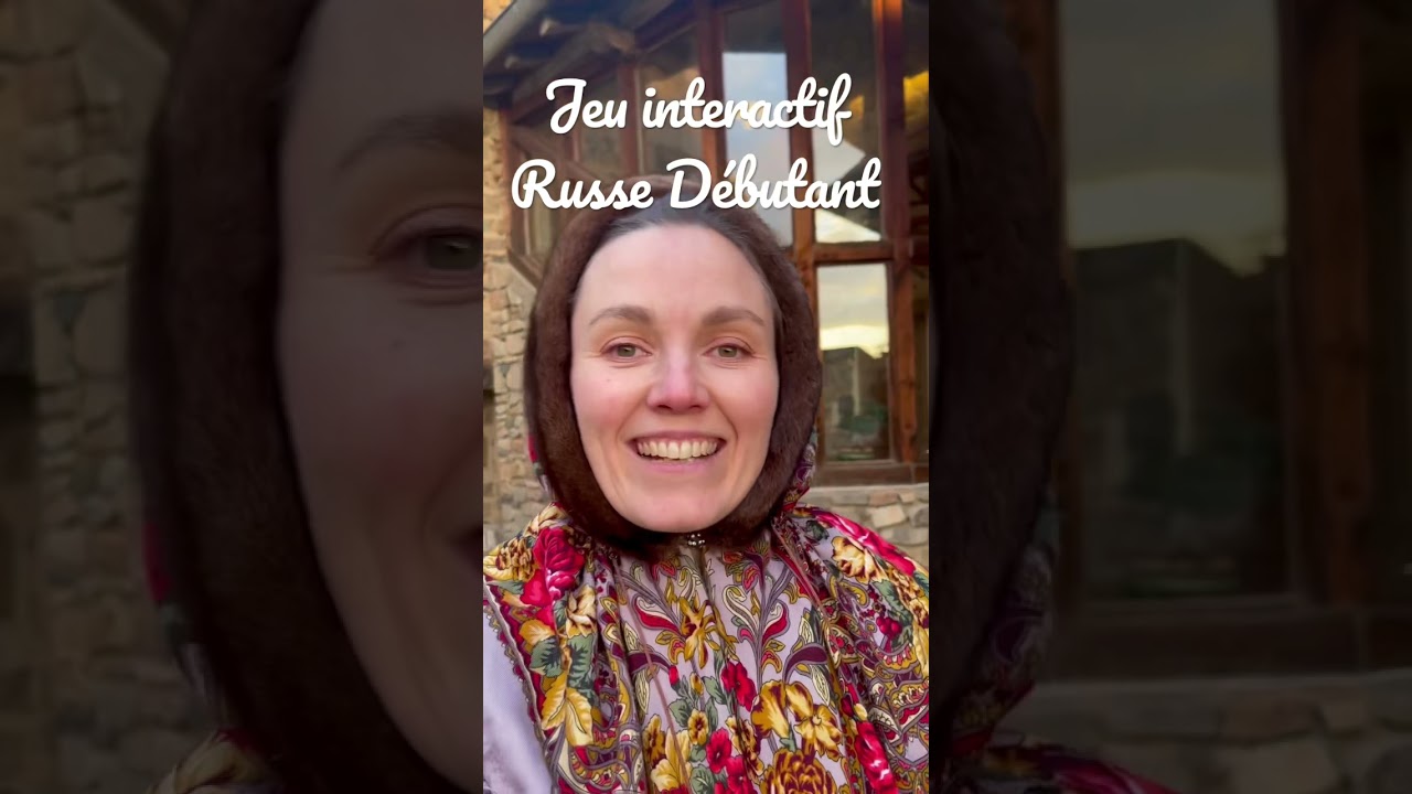 Jeu festif « Russe débutant », on démarre le 26 décembre ! (Lien dans ma dernière vidéo 😉)