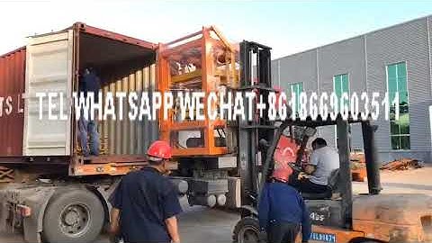 QTF3-20 colorful pavers block machine delivery video in the factory