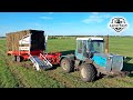 Трактор Т-150К - перевозка сена с автопогрузчиком тюков Arcusin FSX 63-72! Разгрузка в штабель!