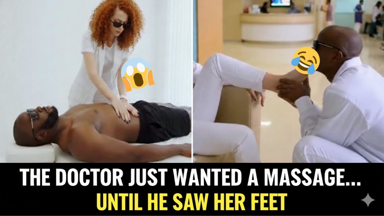 TRAMPLE, KISS FEET, FEET ON FACE AND MORE... THE DOCTOR JUST WANTED A MASSAGE… | FOOT FETISH HISTORY