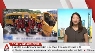 Death toll jumps to 90 in coal mine blast in China's Shanxi province