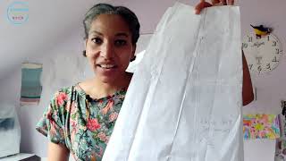 Vintage Self Drafted Dress | Pattern Drafting | How I Made My Favourite Retro Style Dress