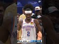 2️⃣ minutes of SGA bag work in D.C. ⚡️ #okcthunder #shaigilgeousalexander
